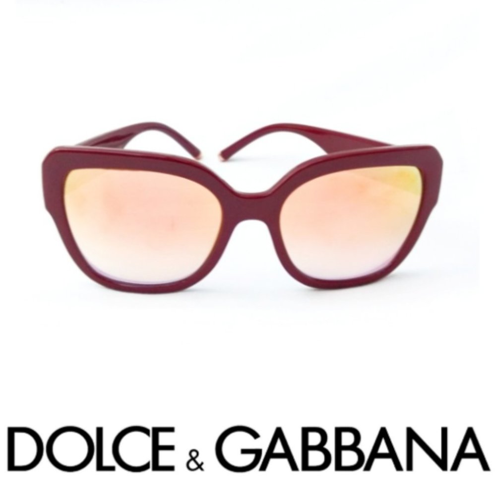 Dolce Gabbana DG6118 Bordeaux Mirrored SUNNIES-NWT